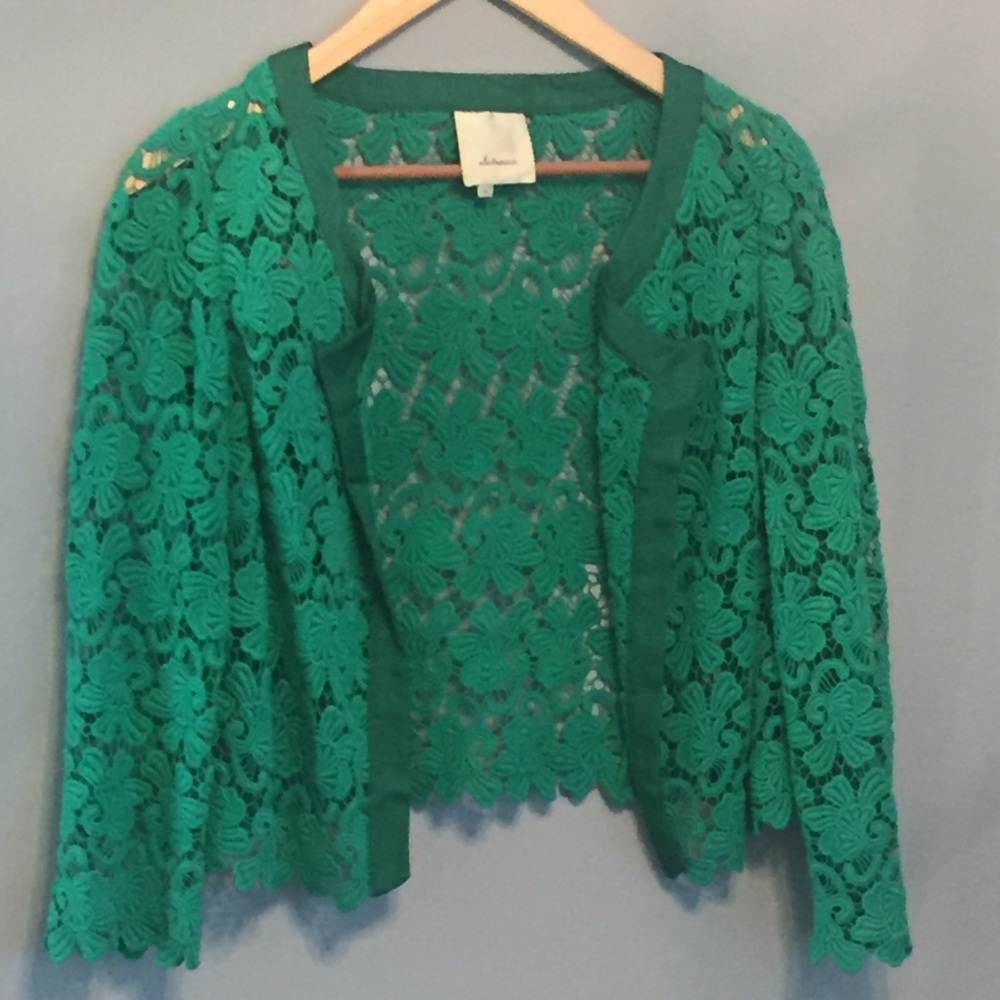 Anthropologie crop jacket